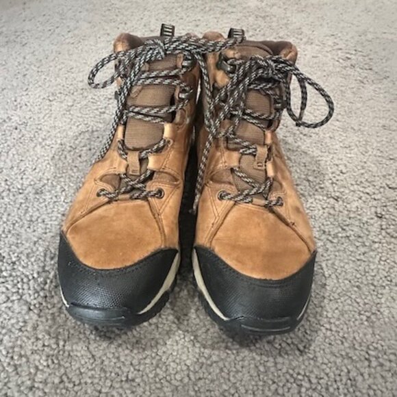 Ariat Skyline Mid Waterproof Boot in Distressed Brown Leather - Size 9.5 - EUC - Picture 3 of 10